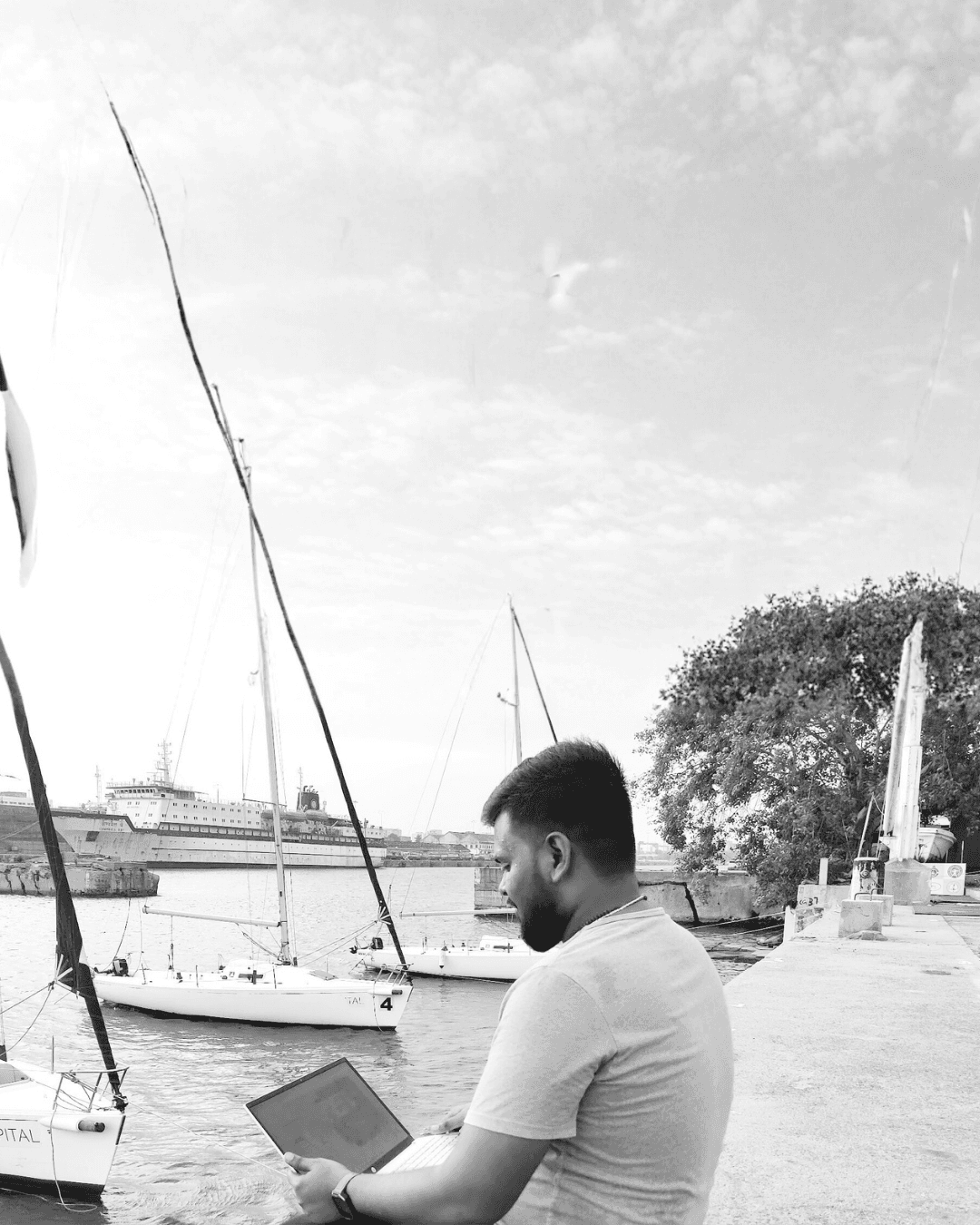 By the water in Cape Town